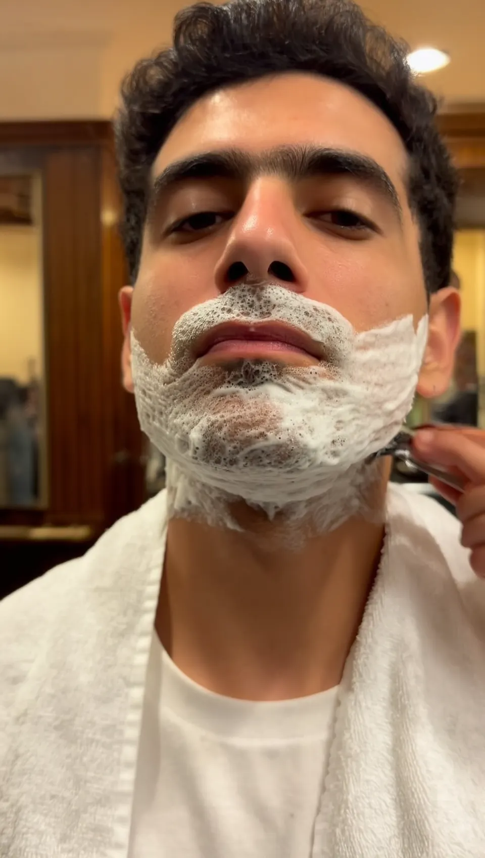 Rasage Barbe à l'ancienne